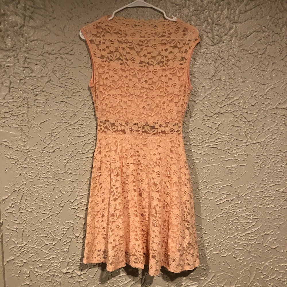 Pink Lace Dress